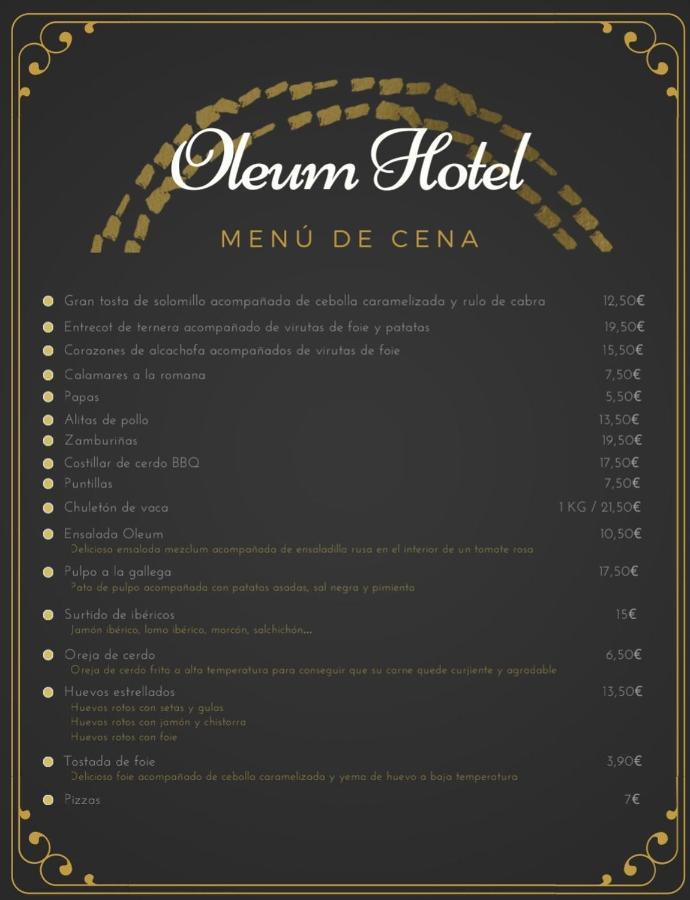 Hotel Oleum Belchite Buitenkant foto
